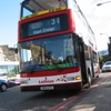 Bus in Edinburgh.