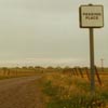 Rural road passing place.